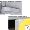 OLSSEN Plastic Lockers - 3 compartments (1x3)